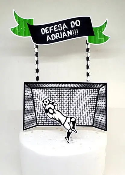 Topo de Bolo Goleiro