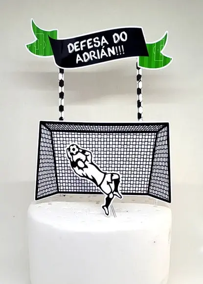 Topo de Bolo Goleiro