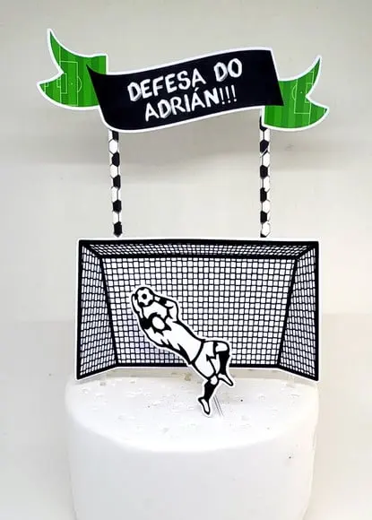 Topo de Bolo Goleiro