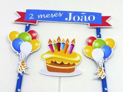 Topo de Bolo Mesversário