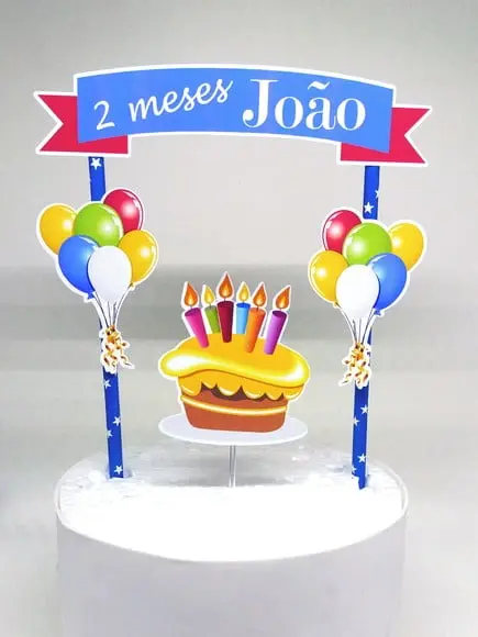 Topo de Bolo Mesversário