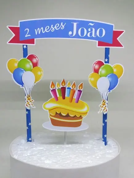 Topo de Bolo Mesversário