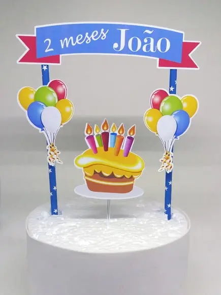 Topo de Bolo Mesversário