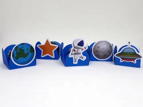 Kit Forminhas para Docinhos Astronauta