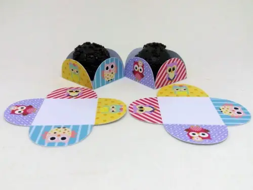Kit Forminhas para Docinhos Corujas