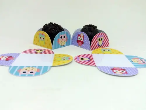 Kit Forminhas para Docinhos Corujas