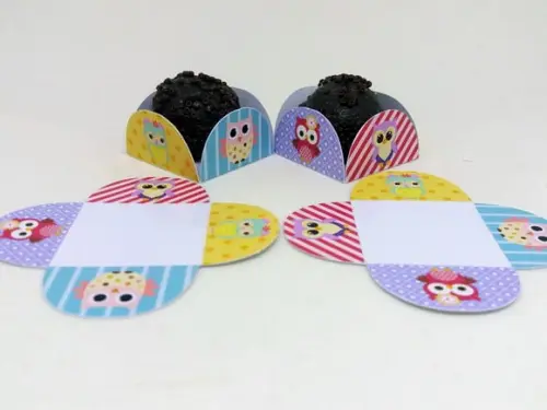 Kit Forminhas para Docinhos Corujas