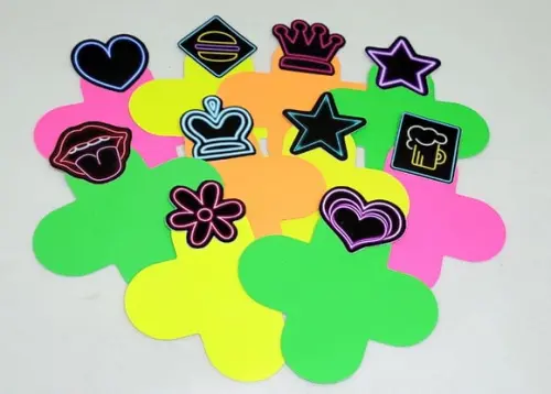 Kit Forminhas para Docinhos Neon