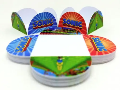 Kit Forminhas para Docinhos Sonic
