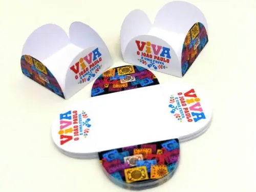 Kit Forminhas para Docinhos Viva a Vida É Uma Festa