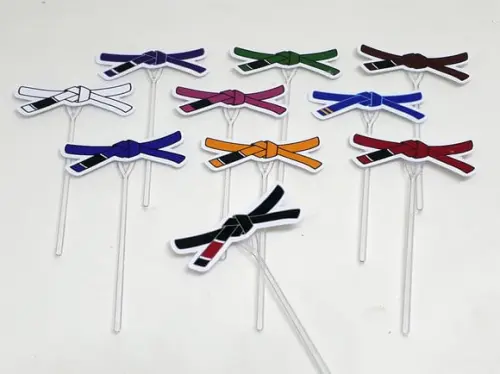 Kit Toper para Docinho Faixa Quimono