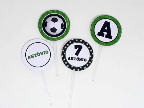 Kit Toper para Docinho Futebol