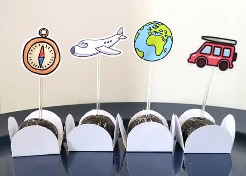 Kit Toper para Docinho Viagem
