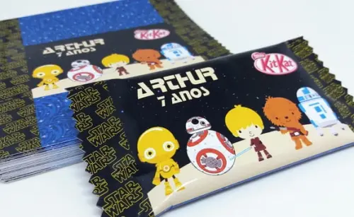 Capa Kit Kat Personalizado Star Wars Cute