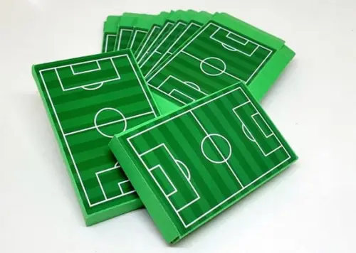Kit Nº3 40 Caixas Campo de Futebol para Kit Kat