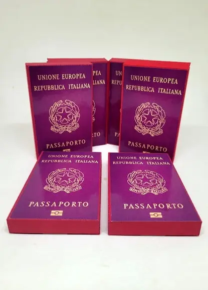 Kit Nº4 50 Caixas para Kit Kat Passaporte Italiano Viagem
