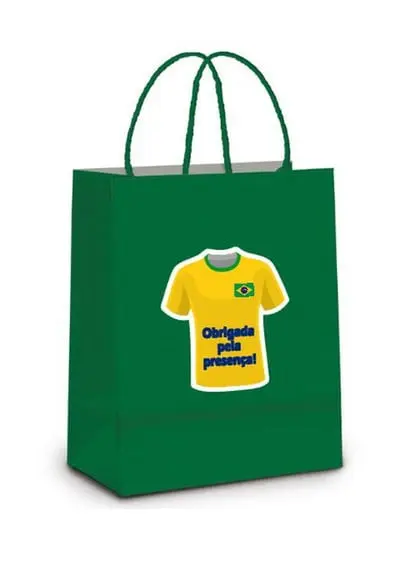 Adesivo para Sacolinha Camisa Brasil