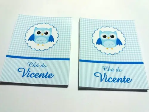 Adesivo para Tubete Coruja