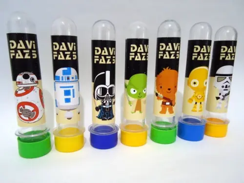 Adesivo para Tubete Star Wars Cute