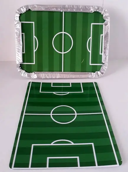 Rótulo Adesivo Marmitinha 500 Gr Campo de Futebol
