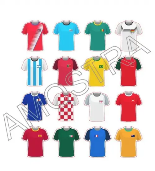 Tag de Agradecimento Camisa do Brasil com Fita de Cetim