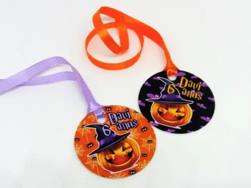 Tag Hallowen com Fita