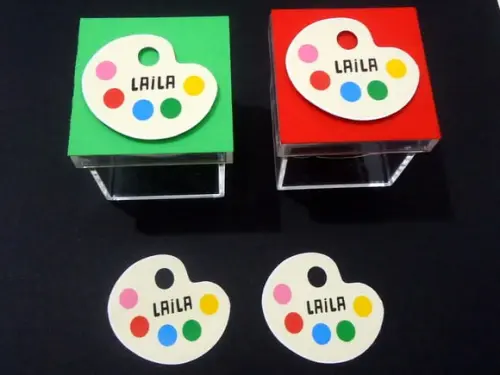 Aplique 3d para Caixa Acrílica 5x5 Pintando o 7
