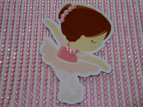 Kit 20 Apliques Bailarina e Soldadinho