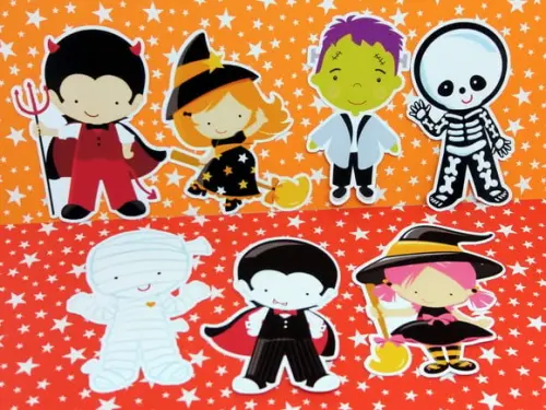 Kit 20 Apliques Hallowen