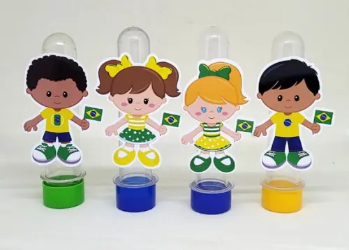 Kit 20 Apliques Jogador (a) de Futebol Brasil