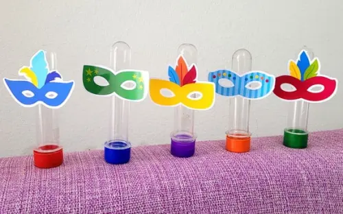 Kit 20 Apliques Máscara de Carnaval
