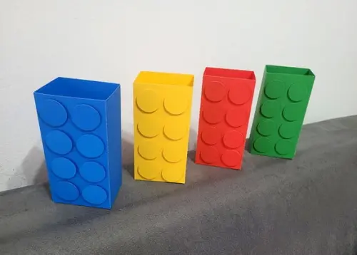 Caixa Pipoca Lego