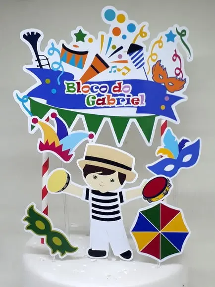 Kit Festa Carnaval 81 Itens