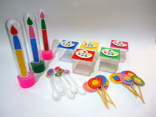 Kit Festa com 110 Itens Pintando o Sete - Colorindo - Artista