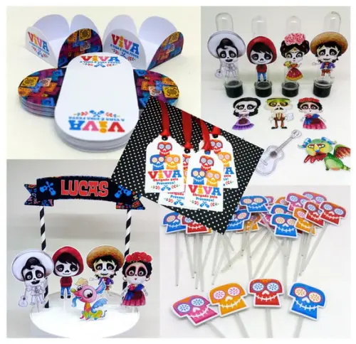 Kit Festa com 111 Itens Viva a Vida É Uma Festa