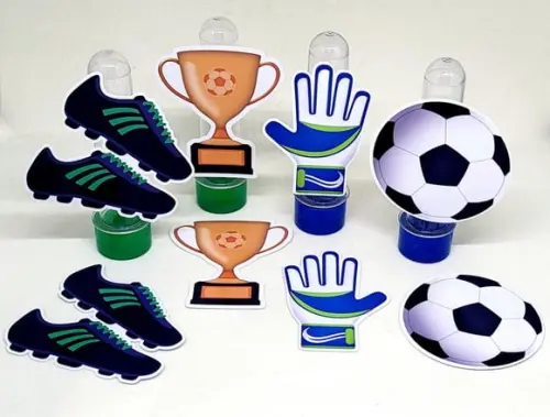 Kit Festa Futebol 80 Itens