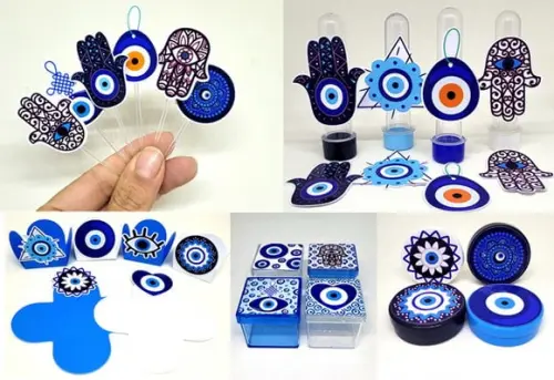 Kit Festa Olho Grego 110 Itens