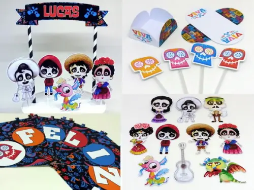 Kit Nº 2 Festa com 89 Itens Viva a Vida É Uma Festa
