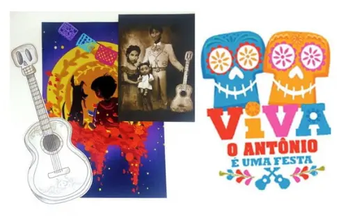 Kit Cartazes Painel Viva a Vida é uma Festa
