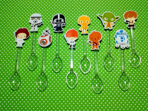 Kit 30 Colherzinhas Star Wars Cute