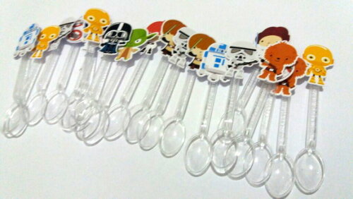Kit 30 Colherzinhas Star Wars Cute