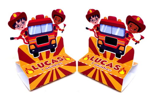 Porta Bis Duplo Bombeiros