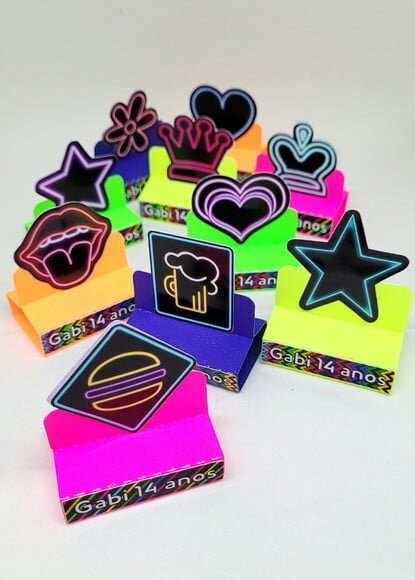 Porta Bis Duplo Neon