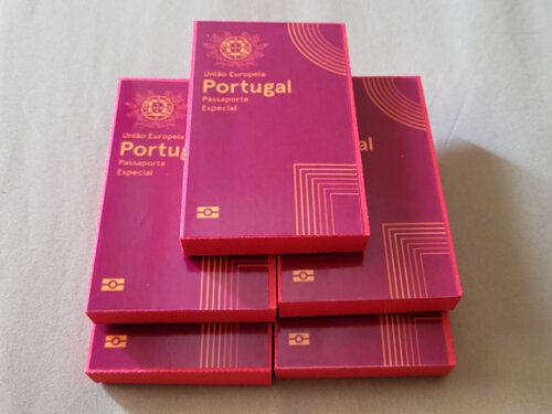 Kit Nº4 50 Caixas para Kit Kat Passaporte Português Viagem