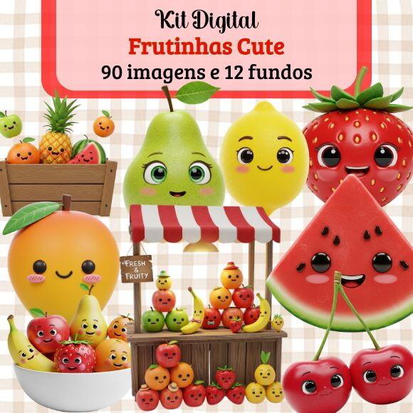 Kit digital Frutinhas