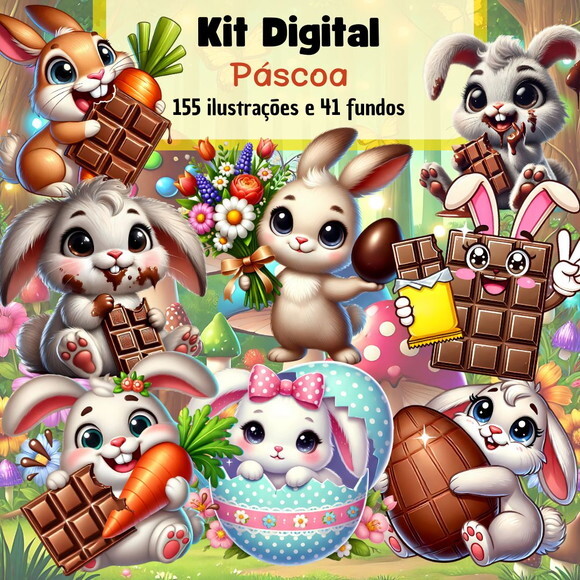 Kit Digital Páscoa