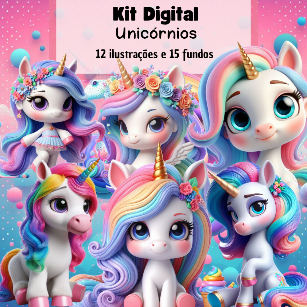 Kit Digital Unicórnios