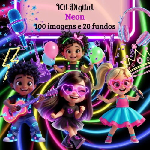 Kit Digital Festa Neon