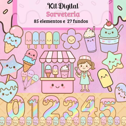 Kit digital Sorveteria
