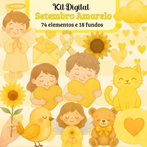 Kit Digital Setembro Amarelo